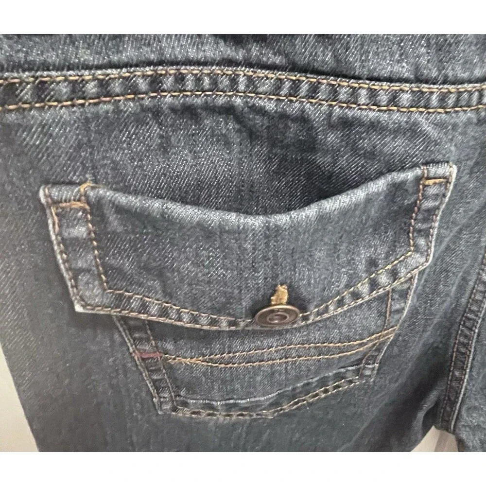 Tommy Hilfiger Straight Leg Flap Pocket Denim Jeans Youth Boys 16 Blue Preppy